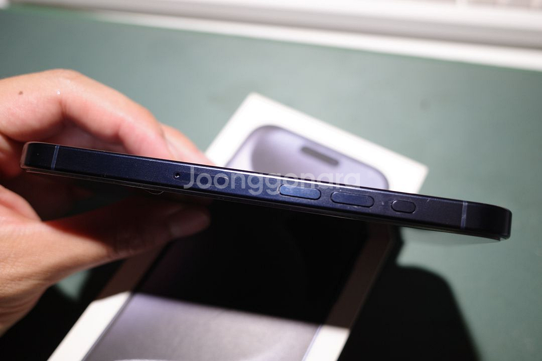 아이폰15프로 블루 256gb--5