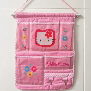 고전 키티 카오하나 월포켓 수납 정리 보관 방꾸