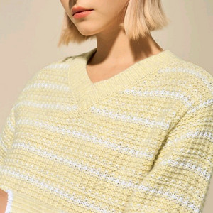 랑방 글리터 크로셰 니트 55~66(새상품)