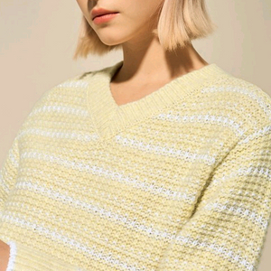 랑방 글리터 크로셰 니트 55~66(새상품)