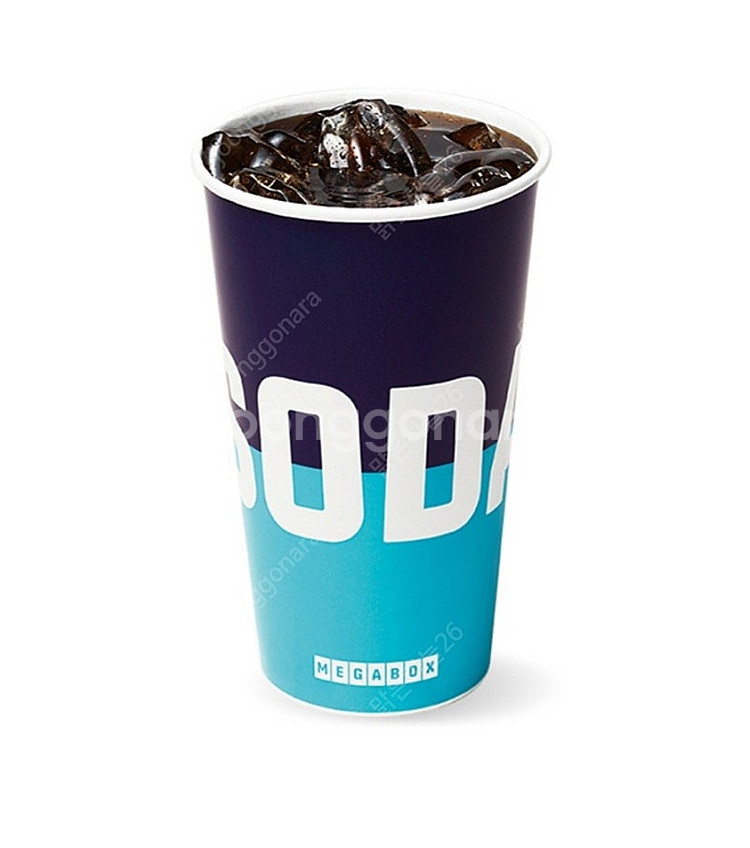 메가박스 팝콘 R+탄산 음료 콜라 2잔(러브콤보 가능)--2