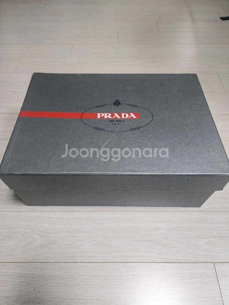 프라다 스웨이드 스니커즈 4E2701(새상품)--0