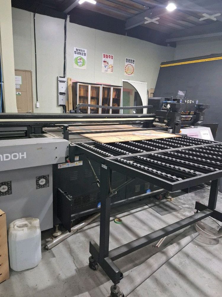 신도리코 대형 uv평판 프린터 판매합니다--3