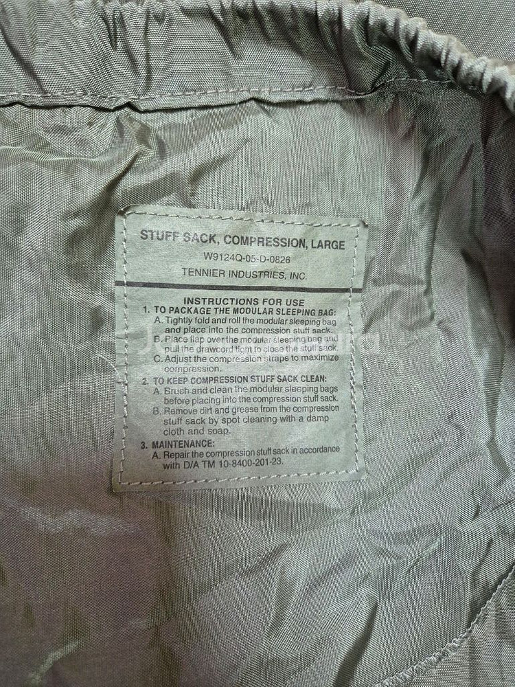 미군 고어텍스 ACU 침낭 5P 풀세트--6