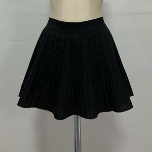 플리츠 치마 미니스커트