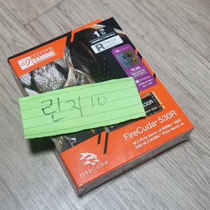 씨게이트 파이어쿠다 530R 1TB SSD