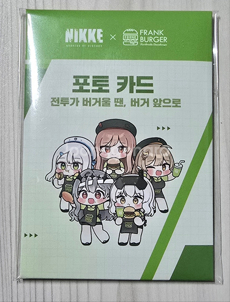 니케 gs25(디오라마아크릴6종),프랭크(포토카드)판매--1