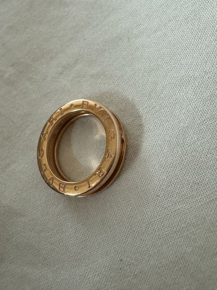 불가리 비제로원 로즈골드 여성반지 사이즈49 이미지
