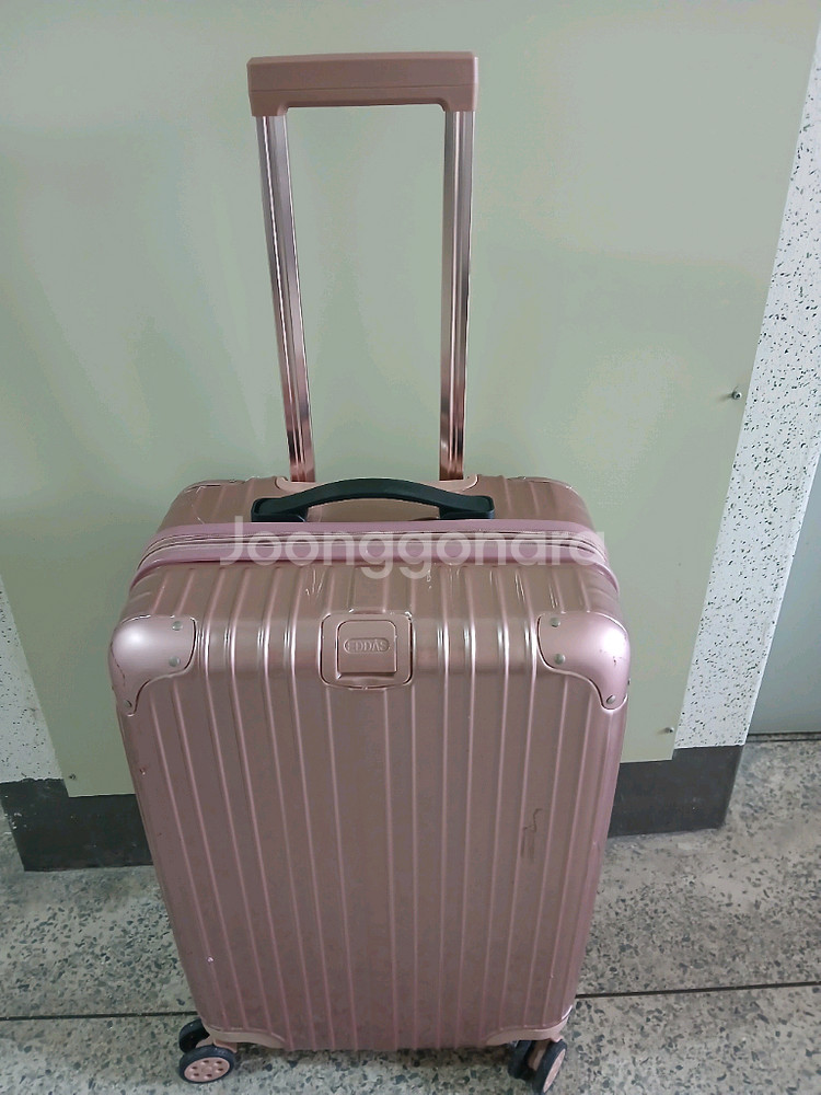 EDDAS 로즈골드 캐리어 확장형 24인치--1