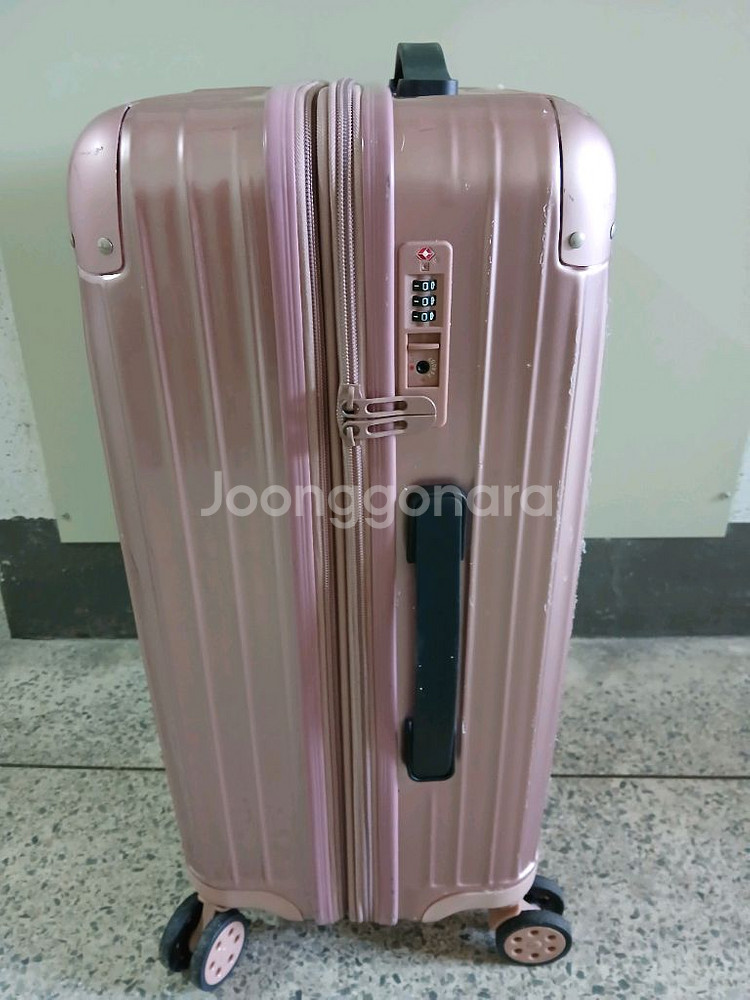 EDDAS 로즈골드 캐리어 확장형 24인치--2