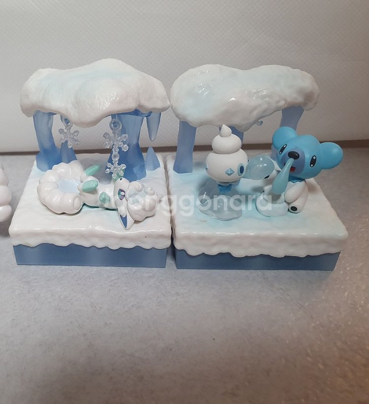 포켓몬 리멘트 얼어붙은 설원 알로라 식스테일 피규어--0