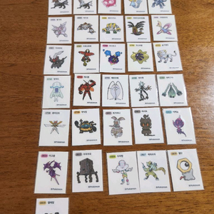 포켓몬 시즌4 띠부씰