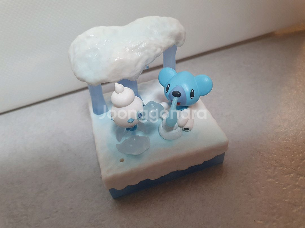 포켓몬 리멘트 얼어붙은 설원 알로라 식스테일 피규어--2