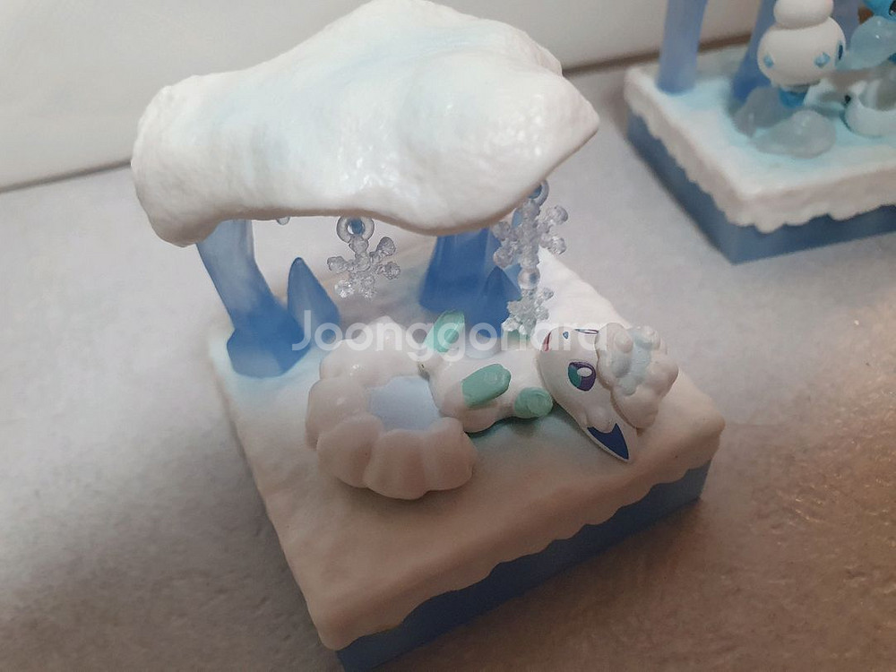 포켓몬 리멘트 얼어붙은 설원 알로라 식스테일 피규어--1