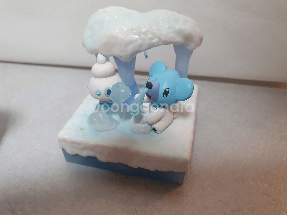 포켓몬 리멘트 얼어붙은 설원 알로라 식스테일 피규어--3