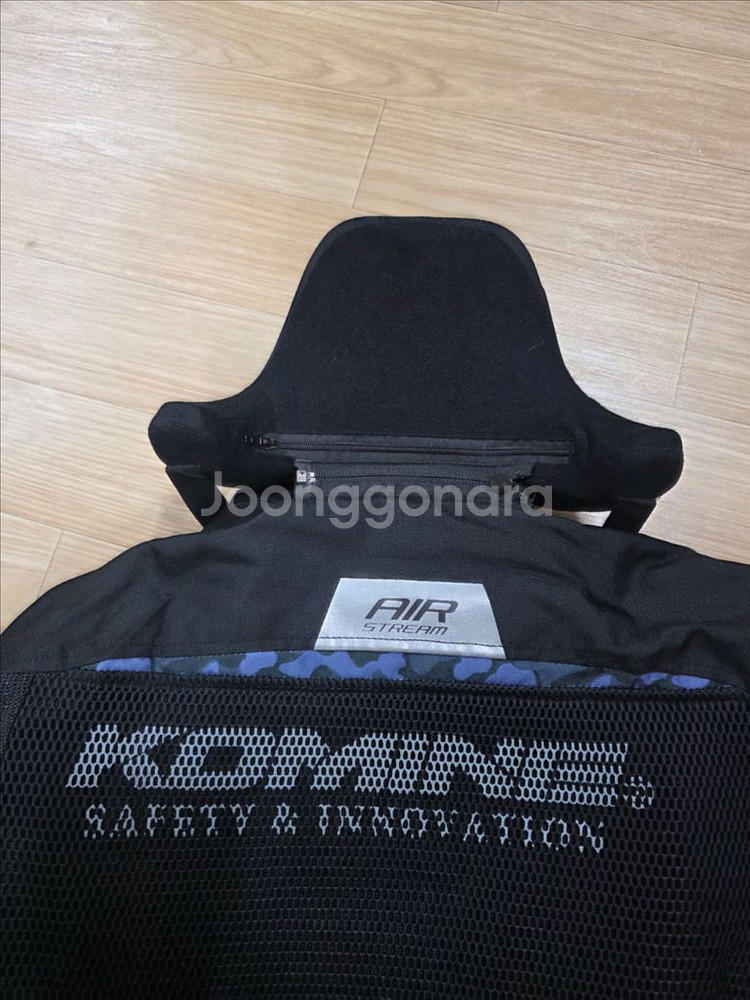 코미네 JK-107 티타늄 메쉬 자켓 XL--3