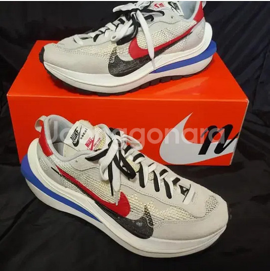 (285) 나이키 x 사카이 베이퍼와플 로얄 푸시아--0