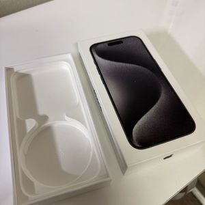 아이폰15프로 256 블랙 빈박스 판매합니다