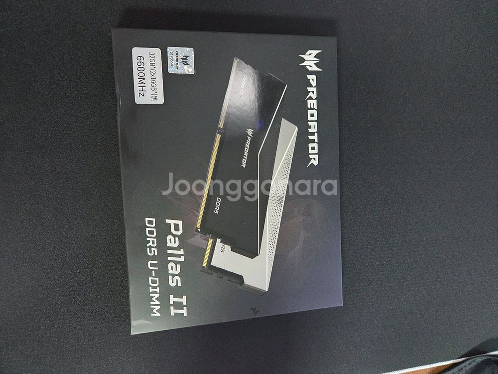 Acer Predator ddr5 16gb 램 2개--0