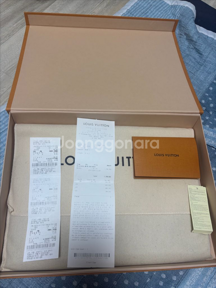 새상품급 루이비통 모노그램 클러치--0