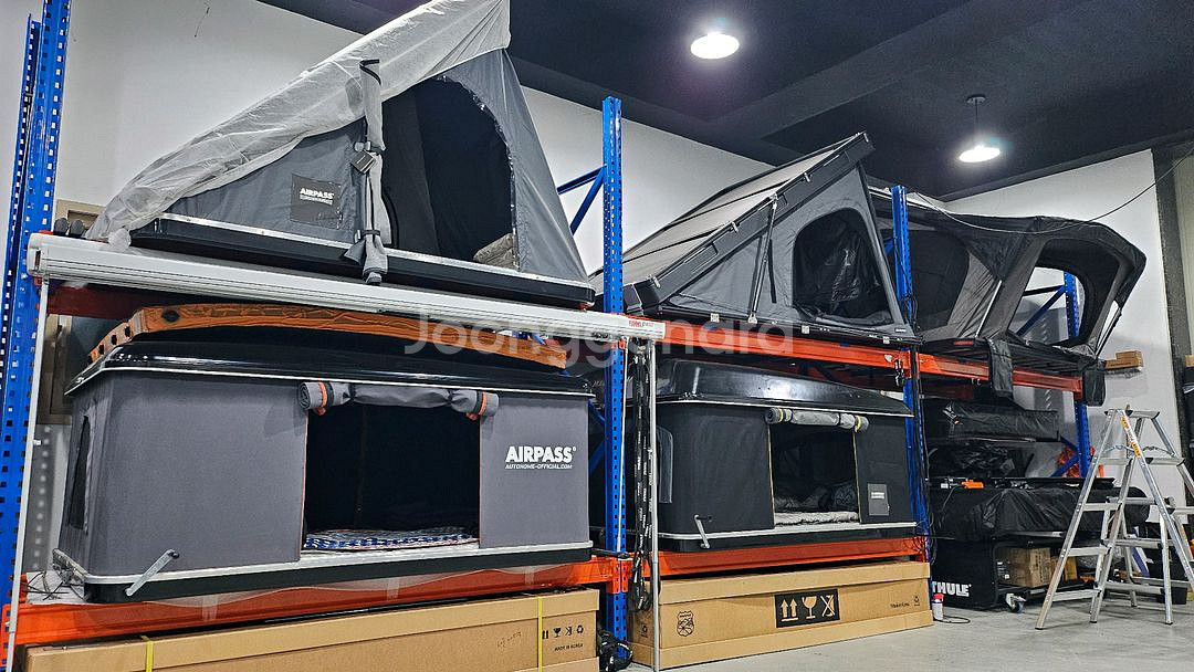 오토홈 루프탑텐트 / 콜럼버스 M 블랙스톰--9