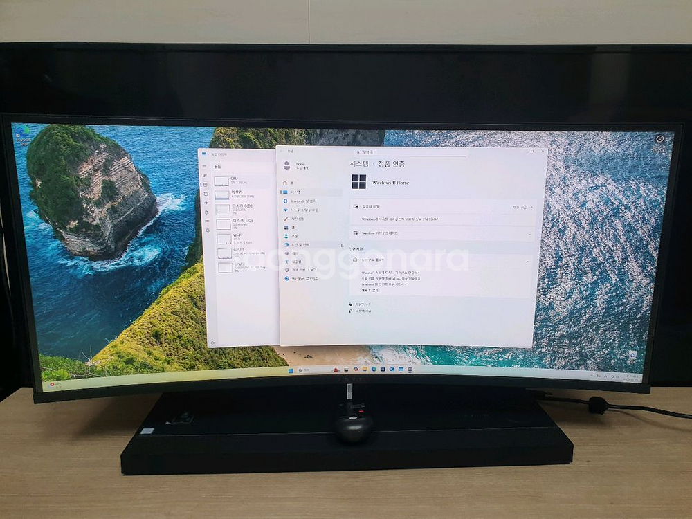 HP 34인치 올인원 PC 판매합니다--0
