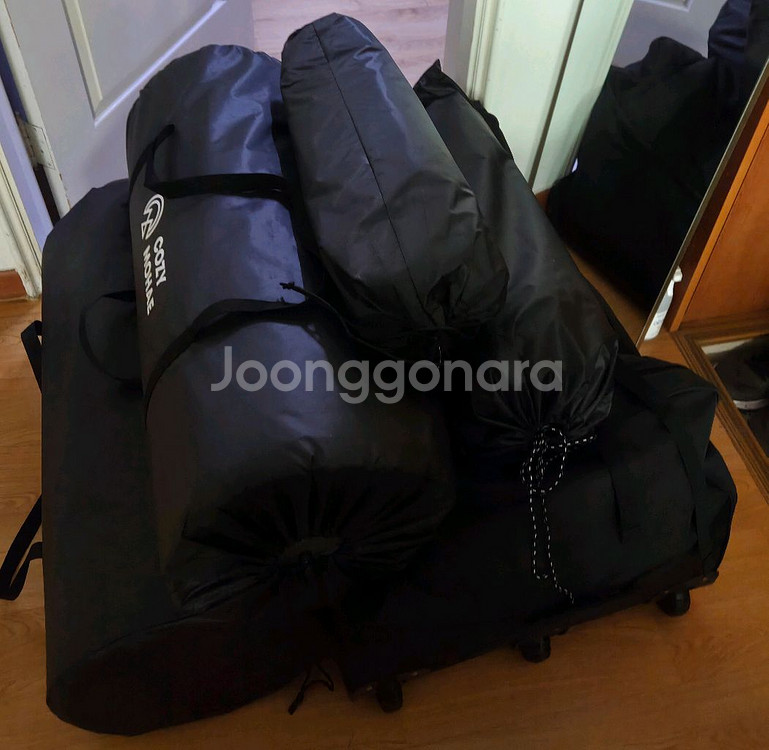 코지모해 텐트21 캠핑 쉘터 그늘막 에어 원터치--0