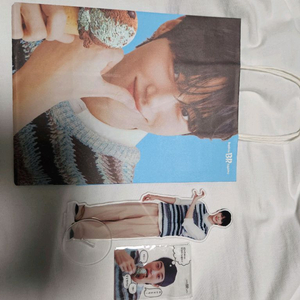 변우석 배스킨라빈스 등신대, 포카, 쇼핑백