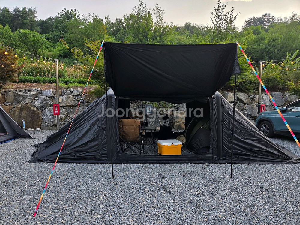 코지모해 텐트21 캠핑 쉘터 그늘막 에어 원터치--3