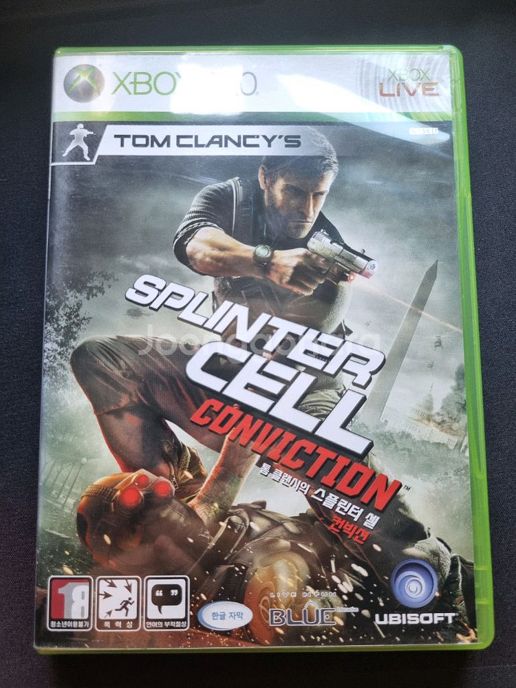 스플린터 셀 컨빅션 XBOX 360--0