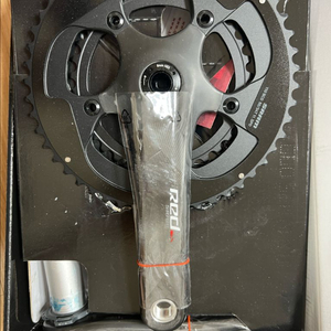 스램 레드 크랭크셋 미사용 신품