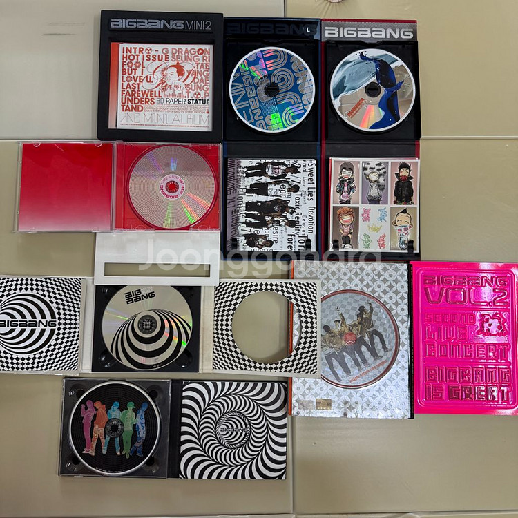 BIGBANG 빅뱅 미니앨범/콘서트앨범/일본앨범--1