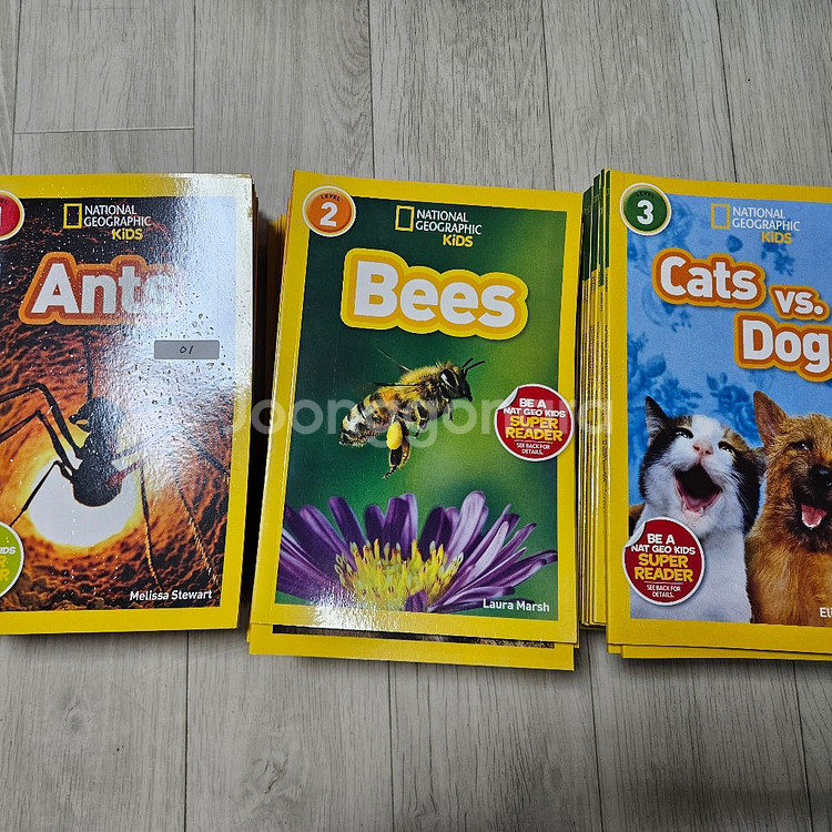 원서 내셔널지오그래픽키즈pre,1,2,3(92권)+음원--0