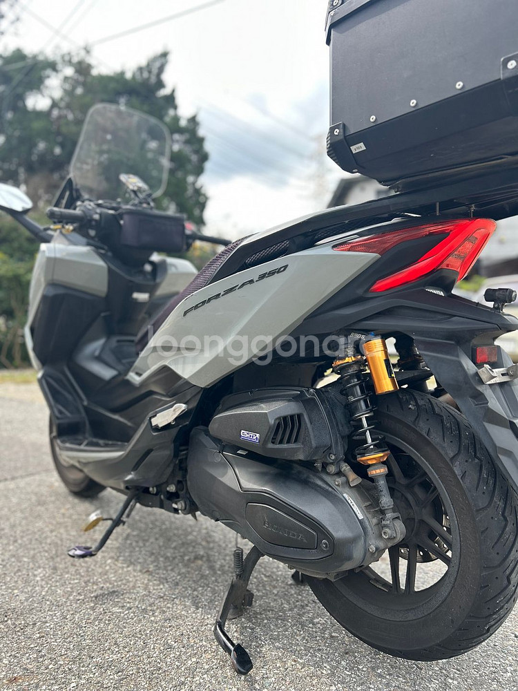 포르자350 23년 6만 깔끔한 배달세팅 판매합니다.--4