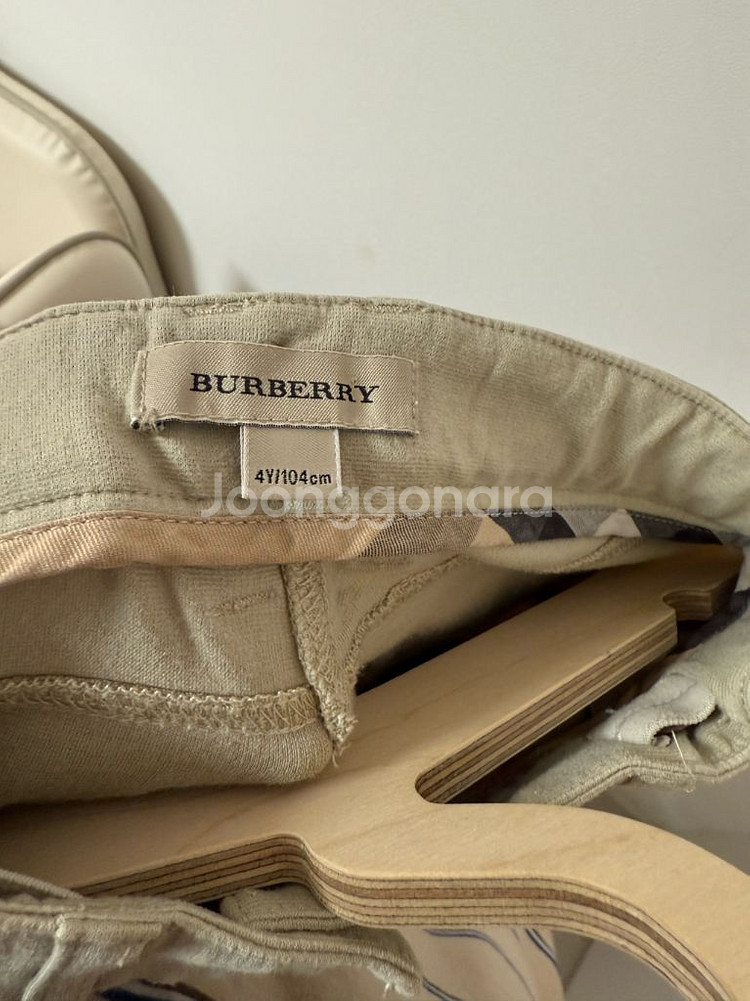 버버리 아기 바지(4y)--2