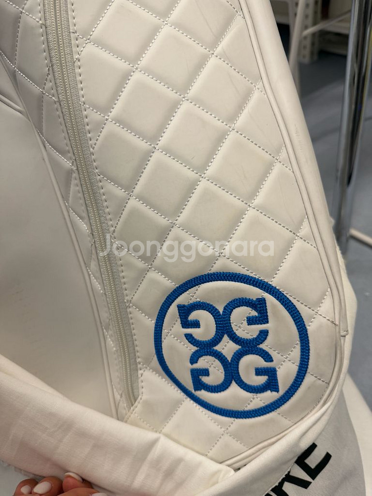 지포어 화이트 미니 캐디백--5