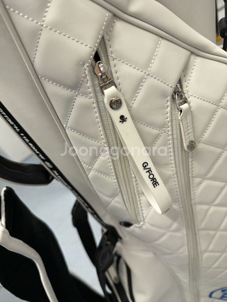 지포어 화이트 미니 캐디백--9