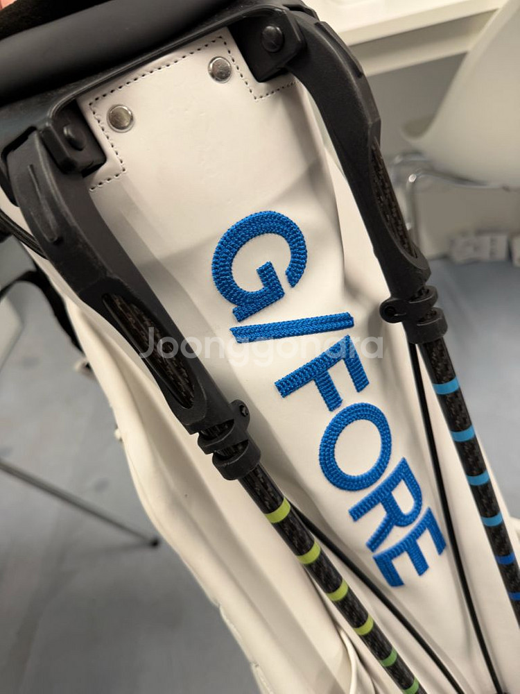 지포어 화이트 미니 캐디백--7