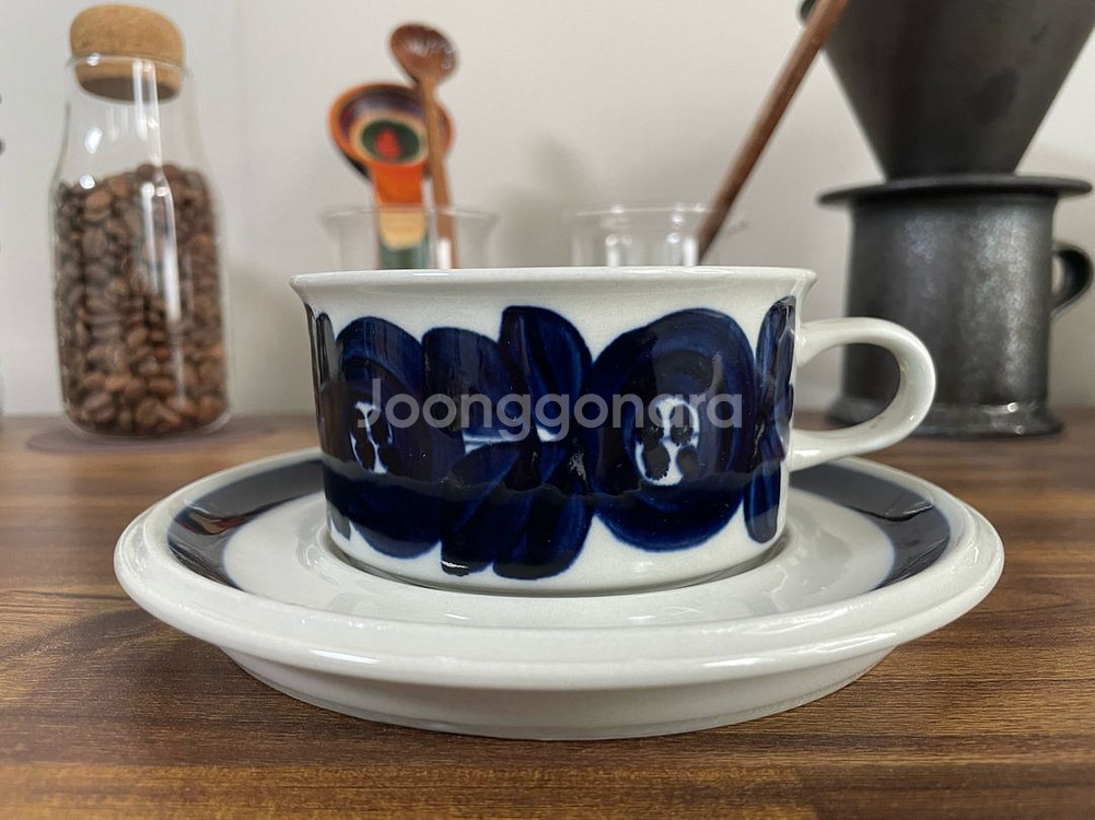 아라비아핀란드 아네모네 티컵 [북유럽빈티지] #1--0