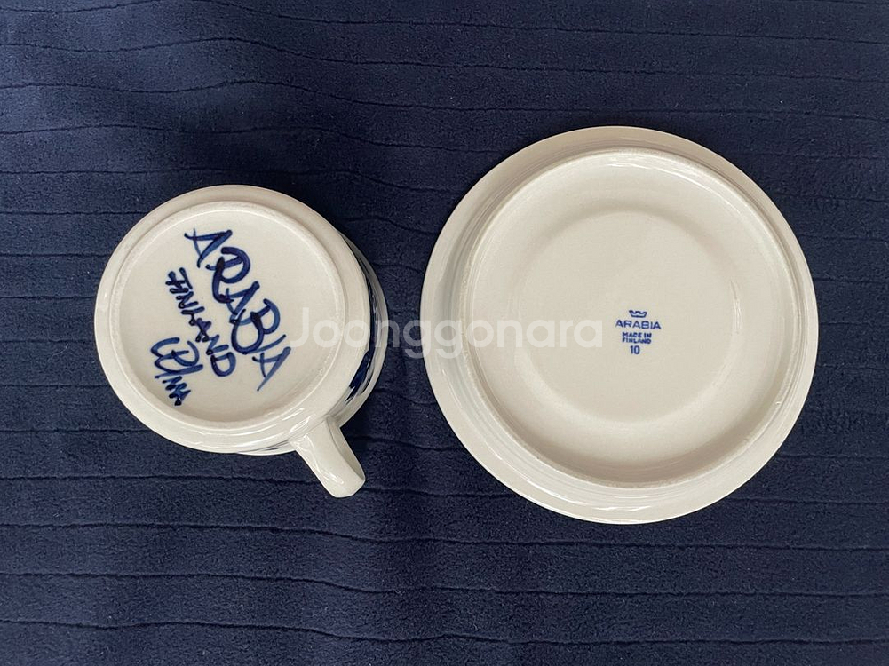 아라비아핀란드 아네모네 티컵 [북유럽빈티지] #1--3