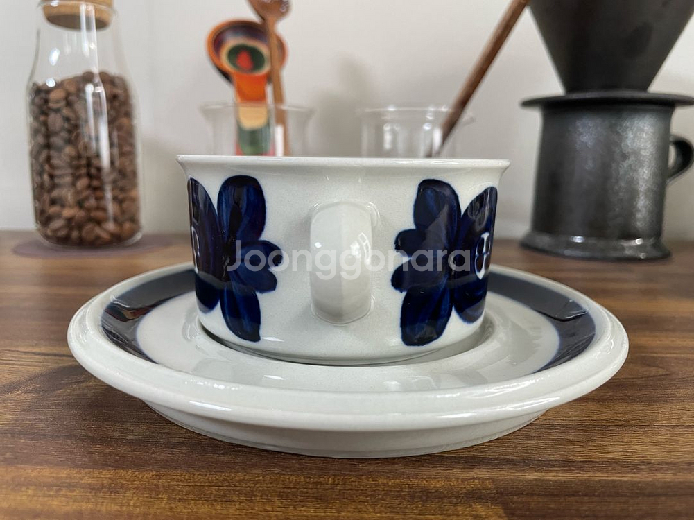 아라비아핀란드 아네모네 티컵 [북유럽빈티지] #1--1