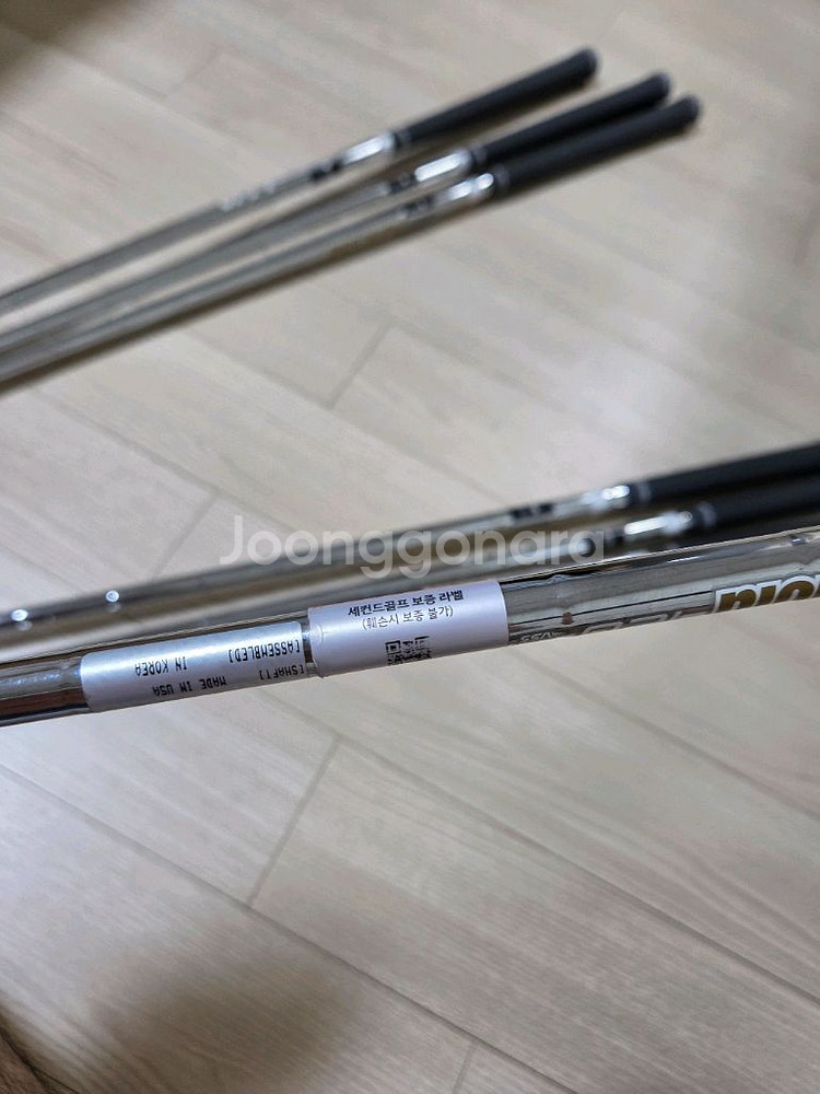 테일러메이드 P790 블랙에디션 한정판 아이언세트--4