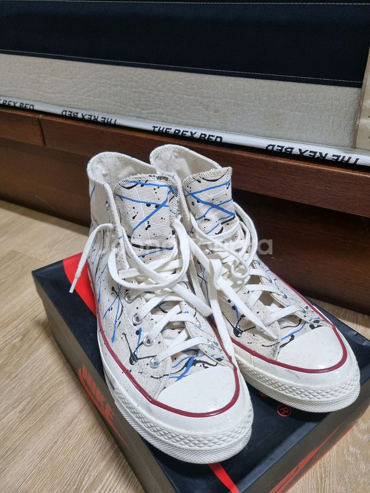 [290] 컨버스 척 70 하이 페인팅 페인트 스플래터--2