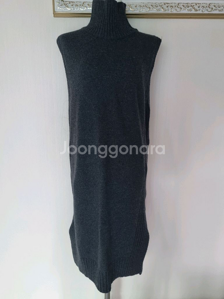 새상품) 니트 민소매 원피스 팔아요--3