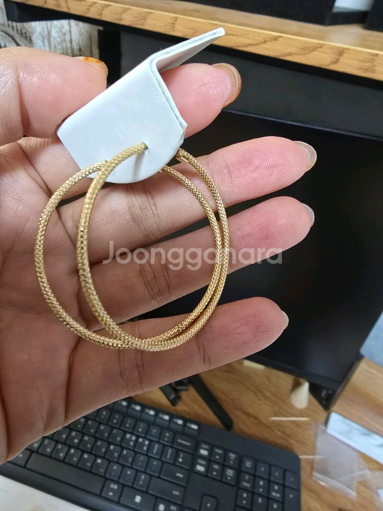 14k 귀걸이--1