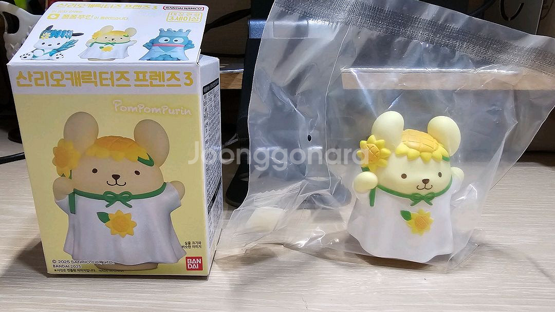 산리오캐릭터즈 프렌즈3 폼폼푸린 피규어--0