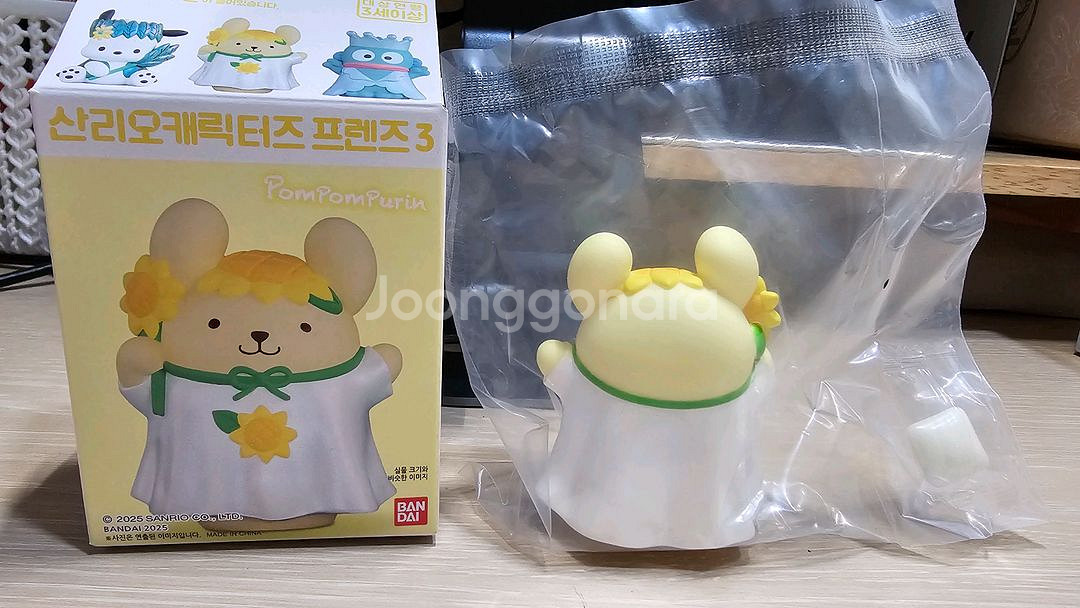 산리오캐릭터즈 프렌즈3 폼폼푸린 피규어--1