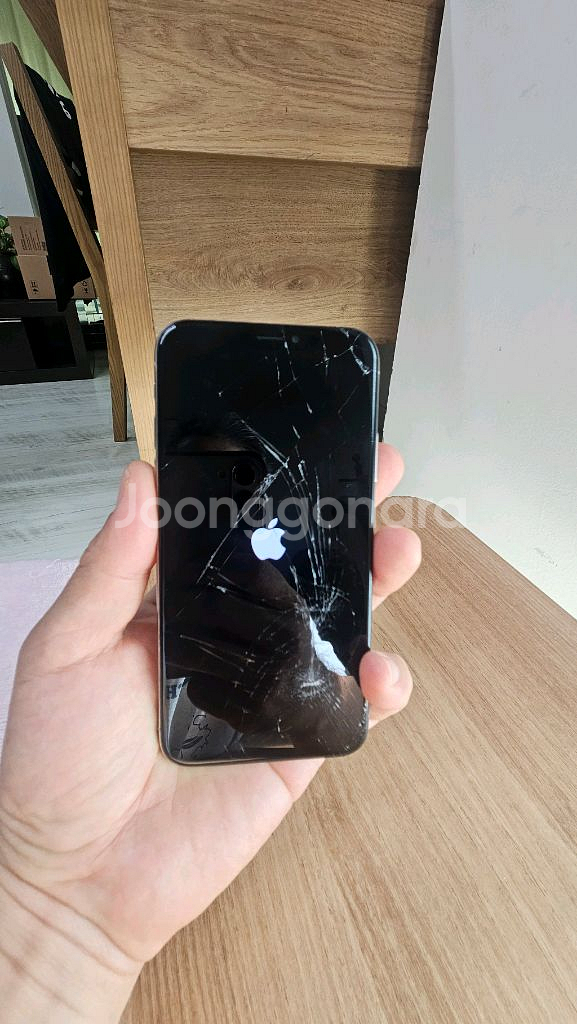 아이폰 XS 256 액정파손 부품폰 메인보드--0