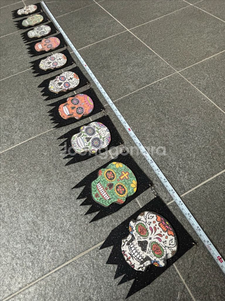 할로윈 장식 소품 - 가랜드--2