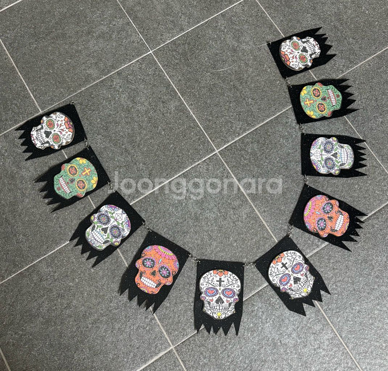 할로윈 장식 소품 - 가랜드--1